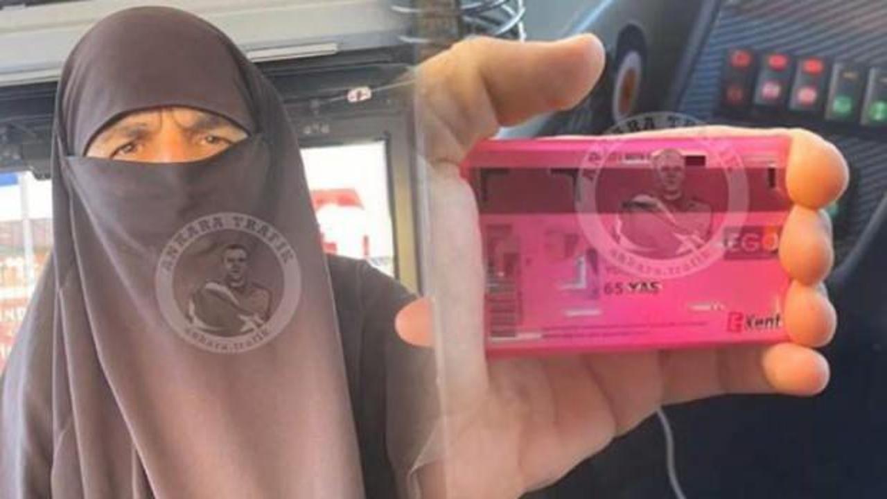 Ankara'da bu da oldu! Kadın kılığına girip annesinin otobüs kartını kullandı