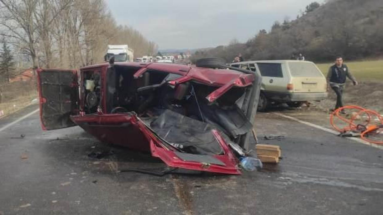 Ankara'da korkunç kaza: Ölü ve yaralılar var