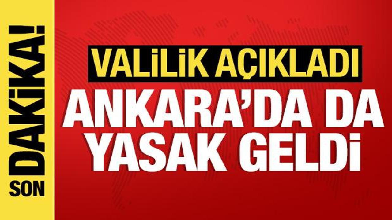 Ankara'da ormanlık alanlara girişler yasaklandı!