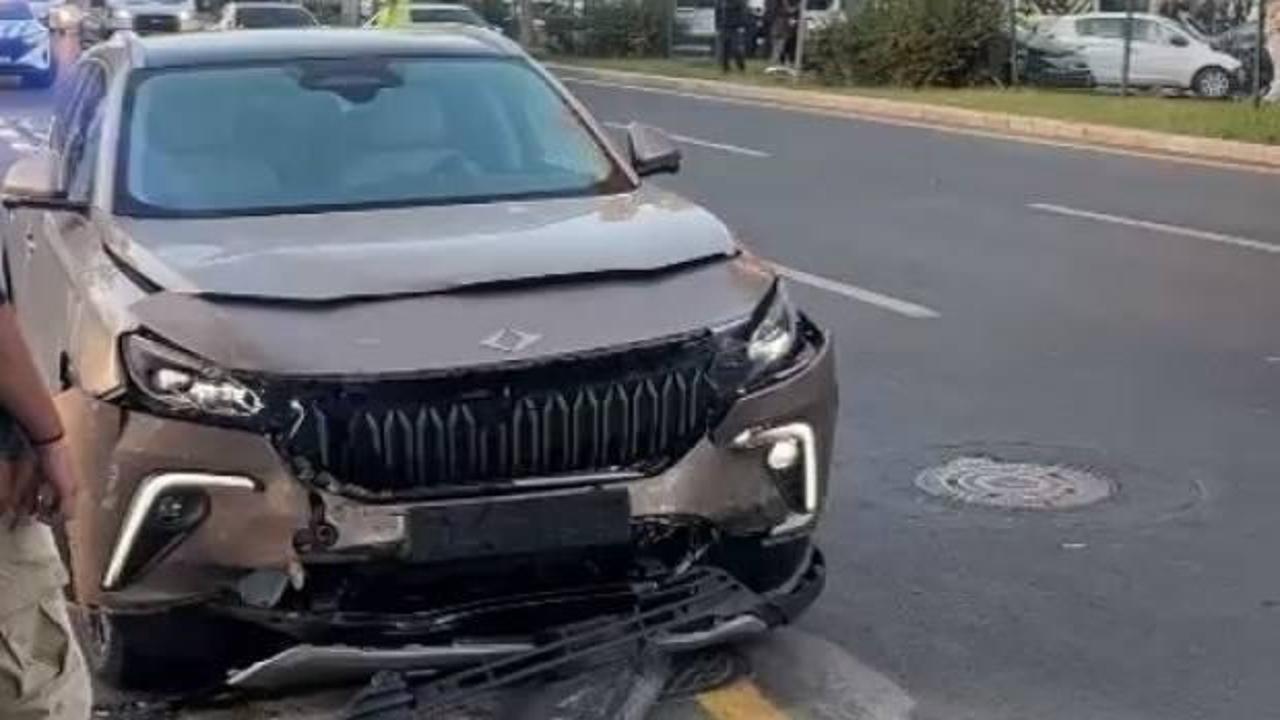 Ankara'da zincirleme kaza: 1 kişi yaralandı