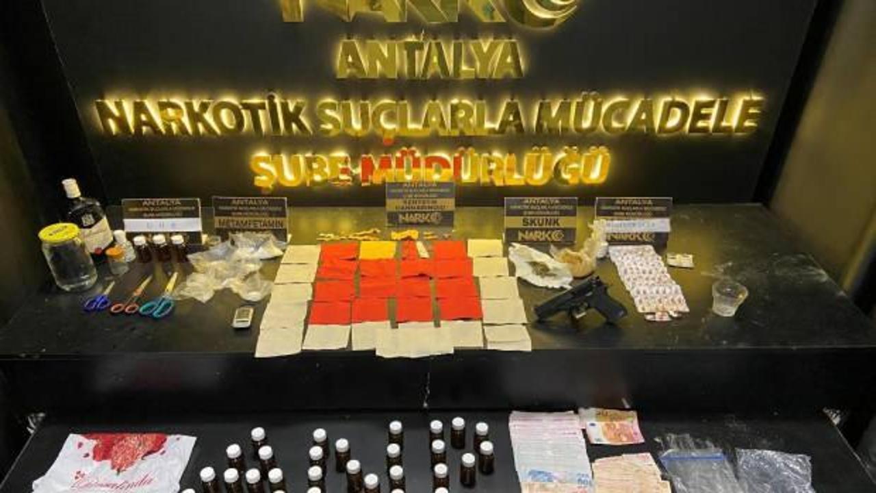 Antalya'da tobacılara operasyon! 67 şüpheli yakalandı