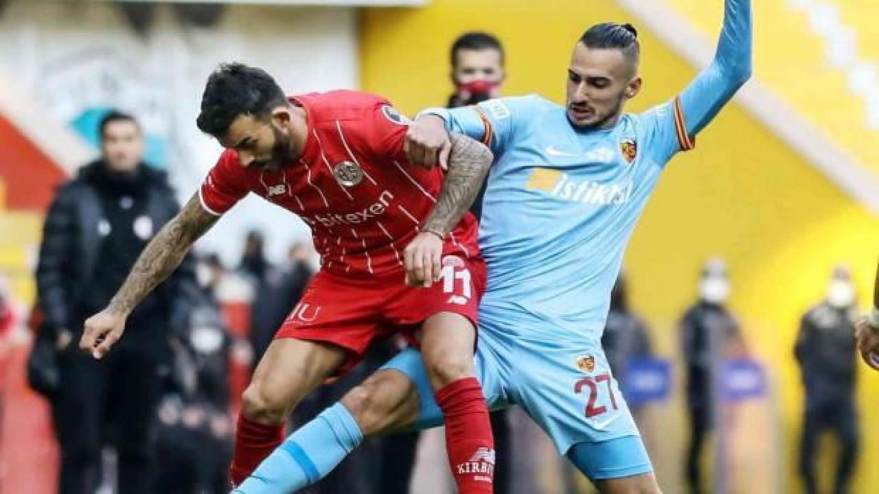 Antalyaspor - Kayserispor! İlk 11'ler