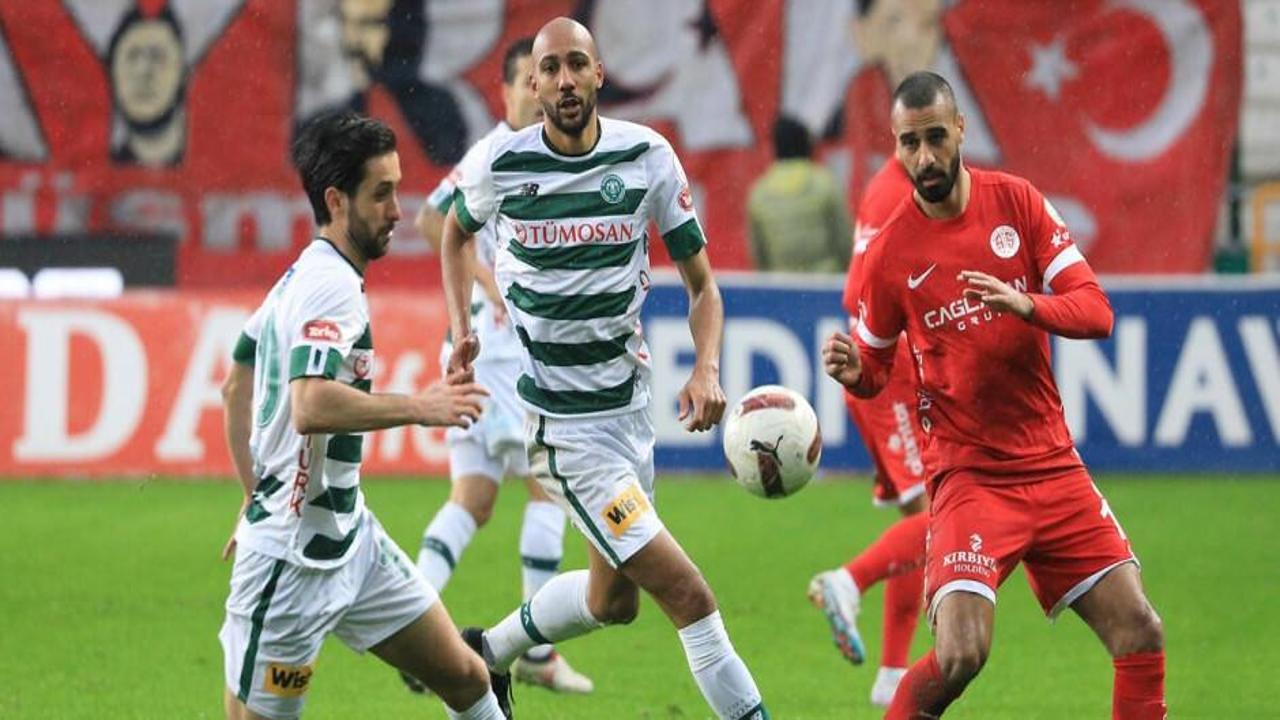 Antalyaspor Konya'da 1 puana razı oldu