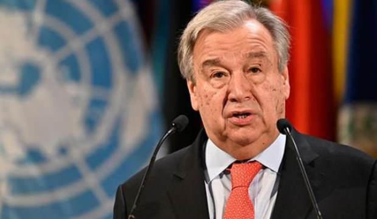 Antonio Guterres'ten Ukrayna açıklaması
