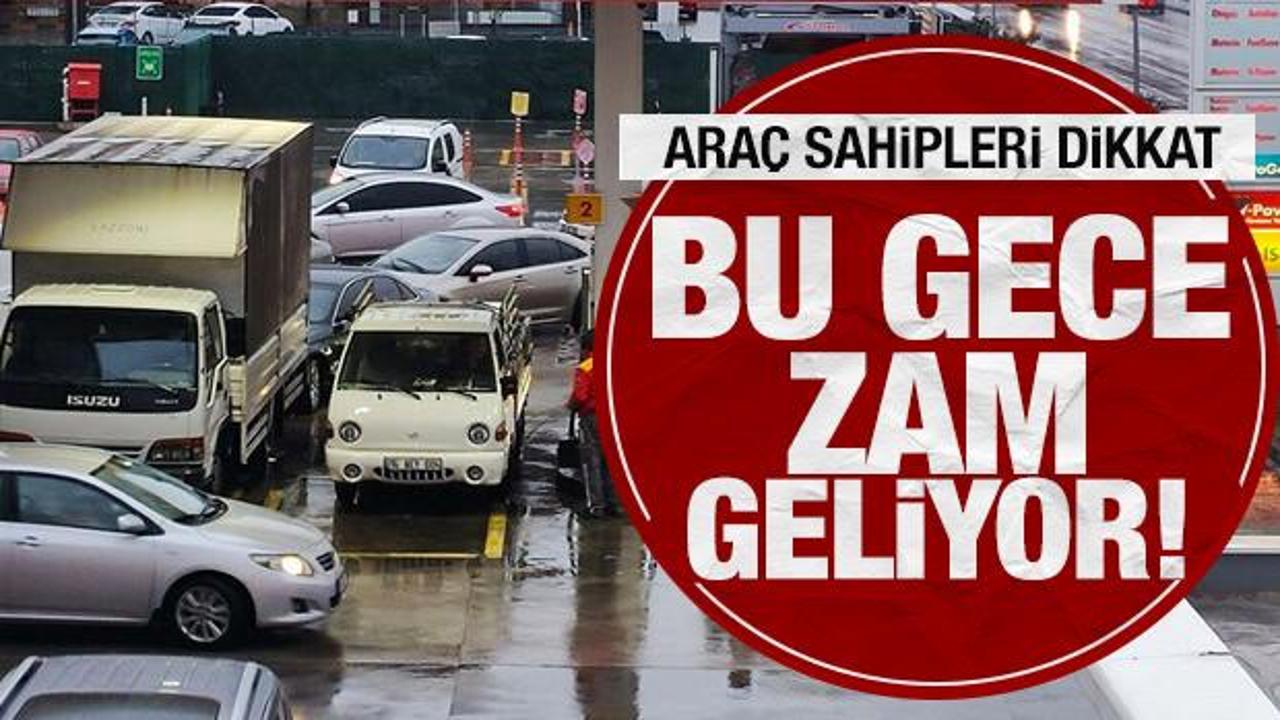 Araç sahipleri dikkat: LPG'ye bu gece zam geliyor
