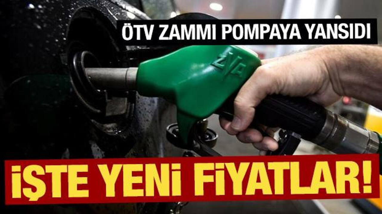 Araç sahipleri dikkat: ÖTV zammı benzin ve motorine yansıdı