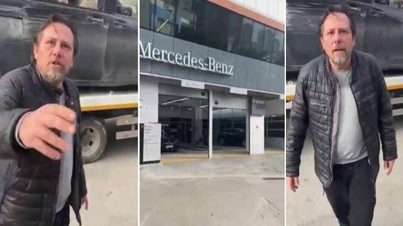 Aracını yapmak istemeyen yetkili servise isyan etti