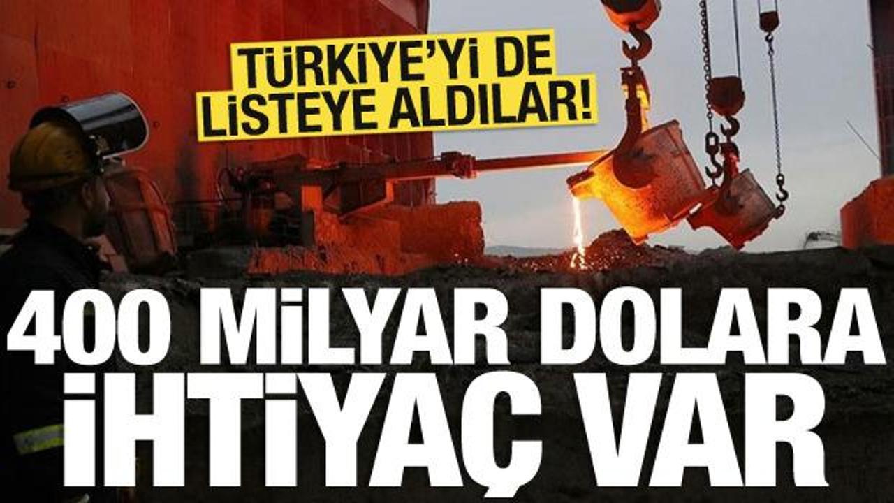 Aralarında Türkiye de var! ''Süper Bölgeler'' için 400 milyar dolar gerekiyor
