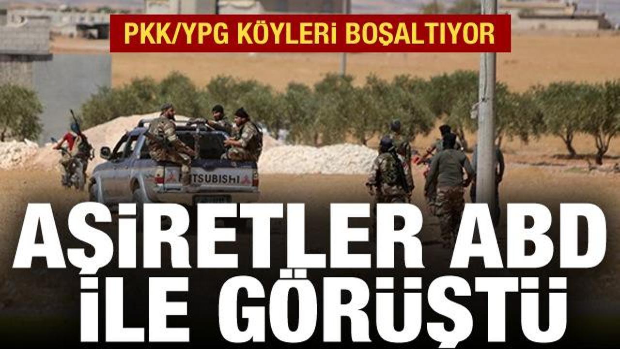 Arap aşiretleri ABD ile görüştü: PKK/YPG Deyrizor'daki bazı köylerden çıktı