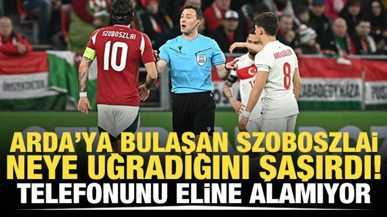 Arda Güler'e bulaşan Szoboszlai neye uğradığını şaşırdı! Telefonunu eline alamıyor