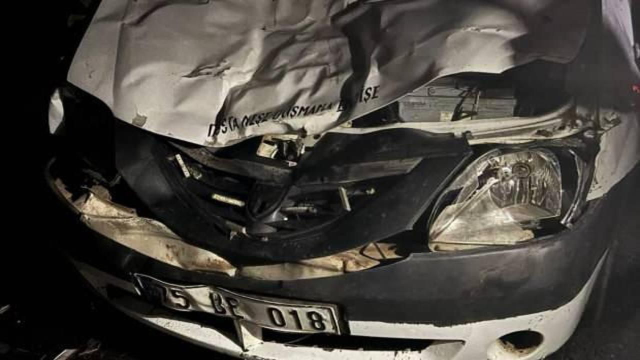 Ardahan'da trafik kazası: 2 kişi yaralandı