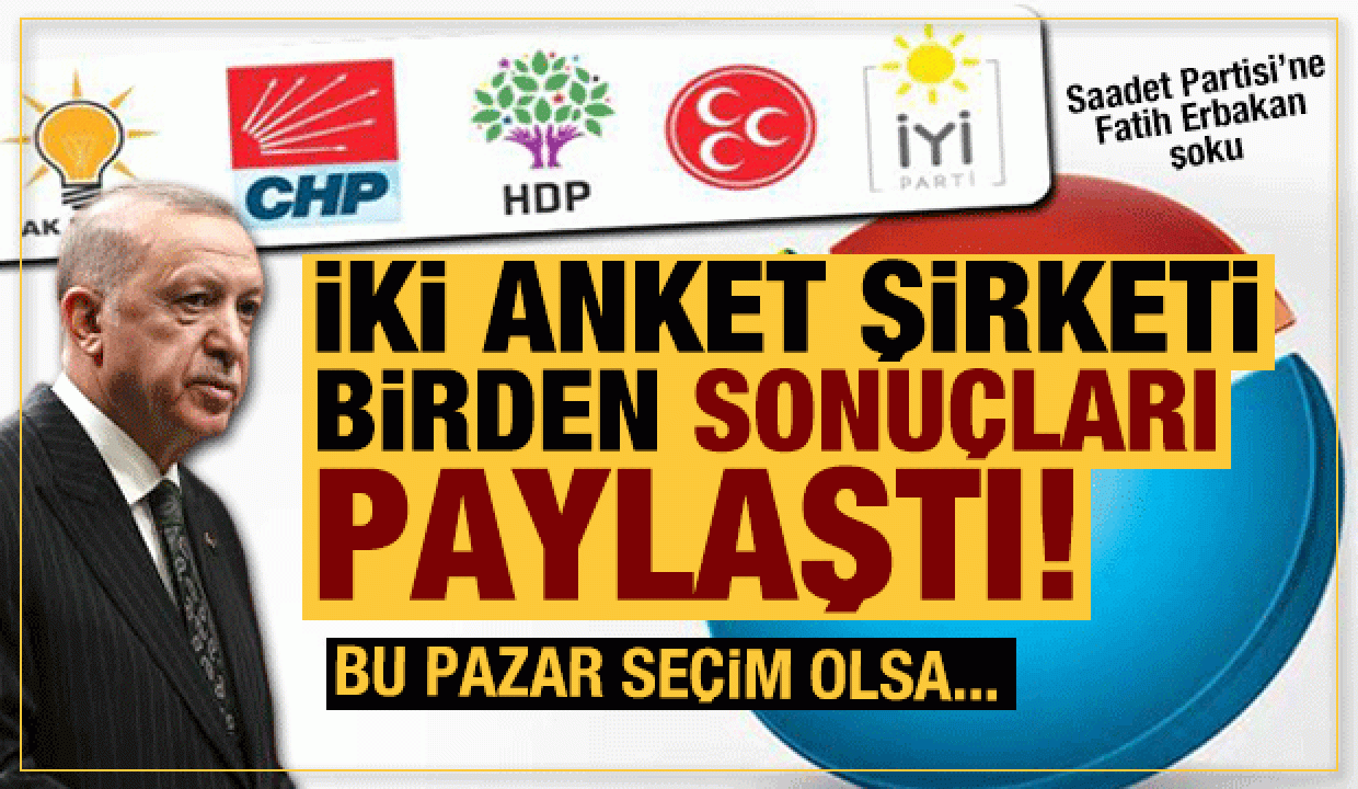 Areda ve Asal araştırma şirketi son anketini paylaştı: Bu pazar seçim olsa...
