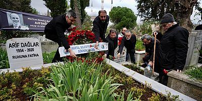 Arif Dağlar Vefatının 6. Yılında Kartal'daki Kabri Başında Anıldı