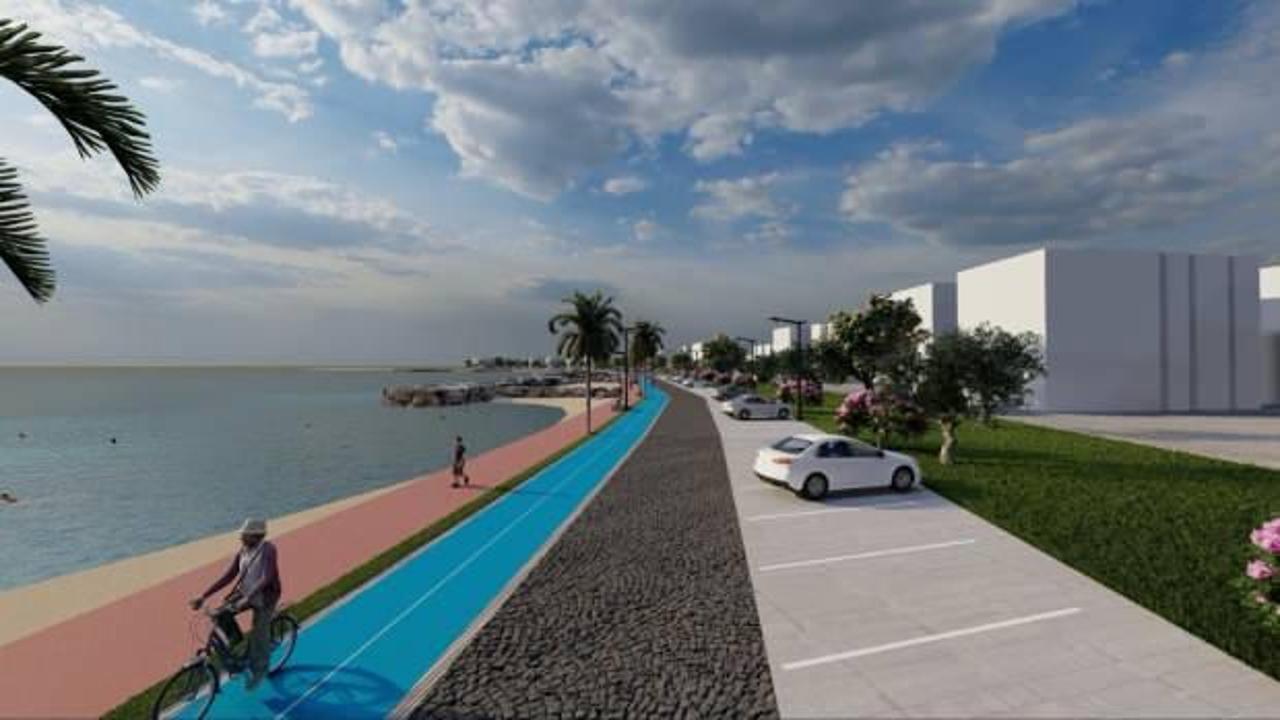 Armutlu Belediyesi modern sahil düzenleme projesi için çalışmalara başladı