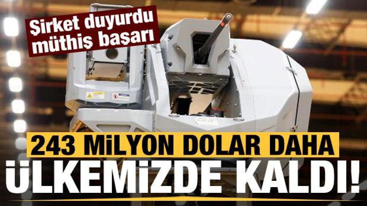 ASELSAN'dan gurur veren başarı: 243 milyon dolar daha ülkede kaldı!