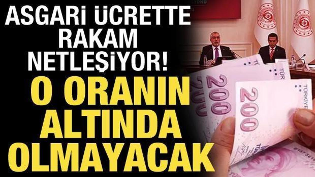 Asgari ücrette 4 farklı senaryo! İşte beklenen zam oranları