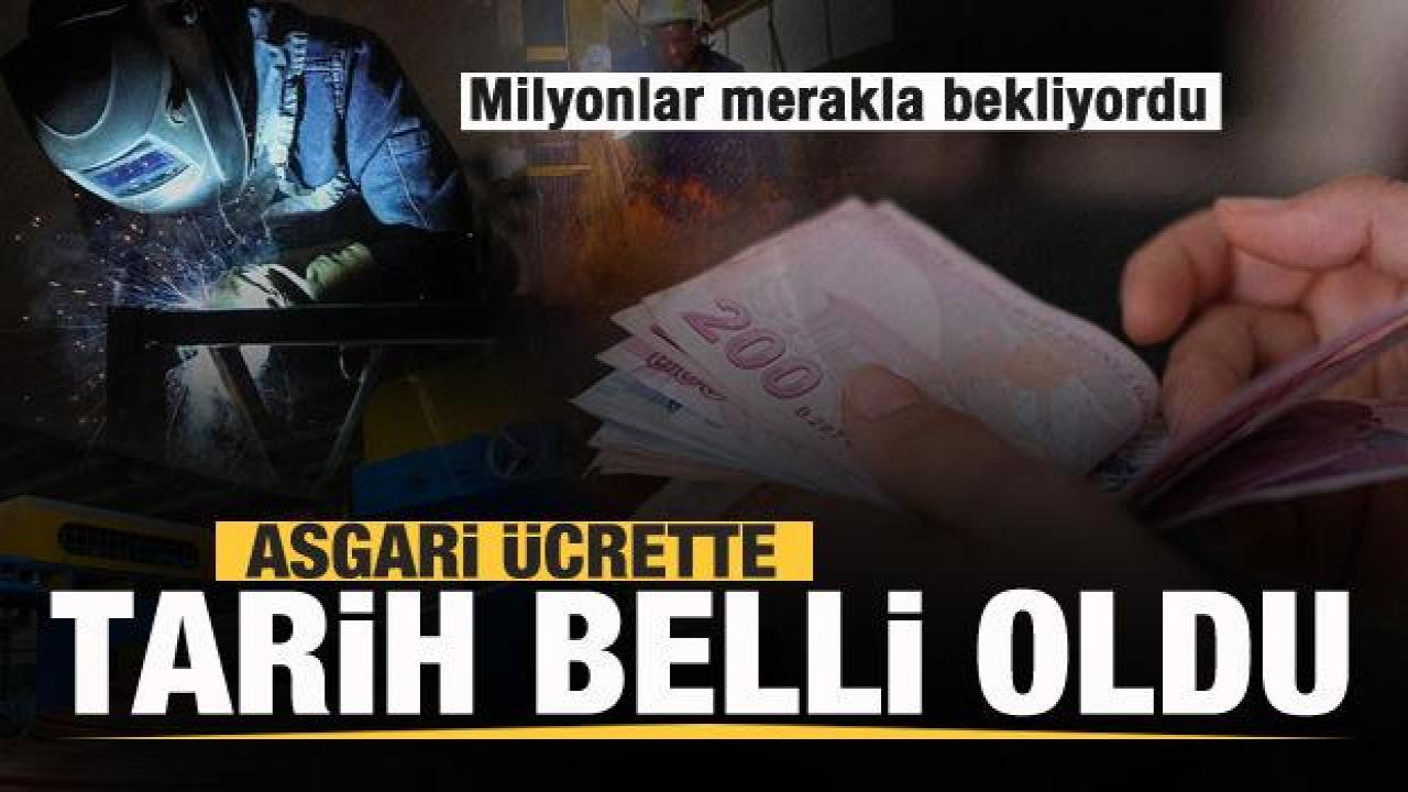 Asgari ücrette son dakika gelişmesi! Milyonlar merakla bekliyordu