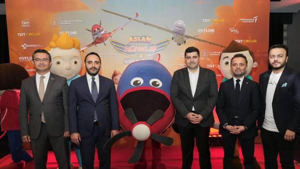 Aslan Hürkuş 3: Anka Adası filminin galası yapıldı