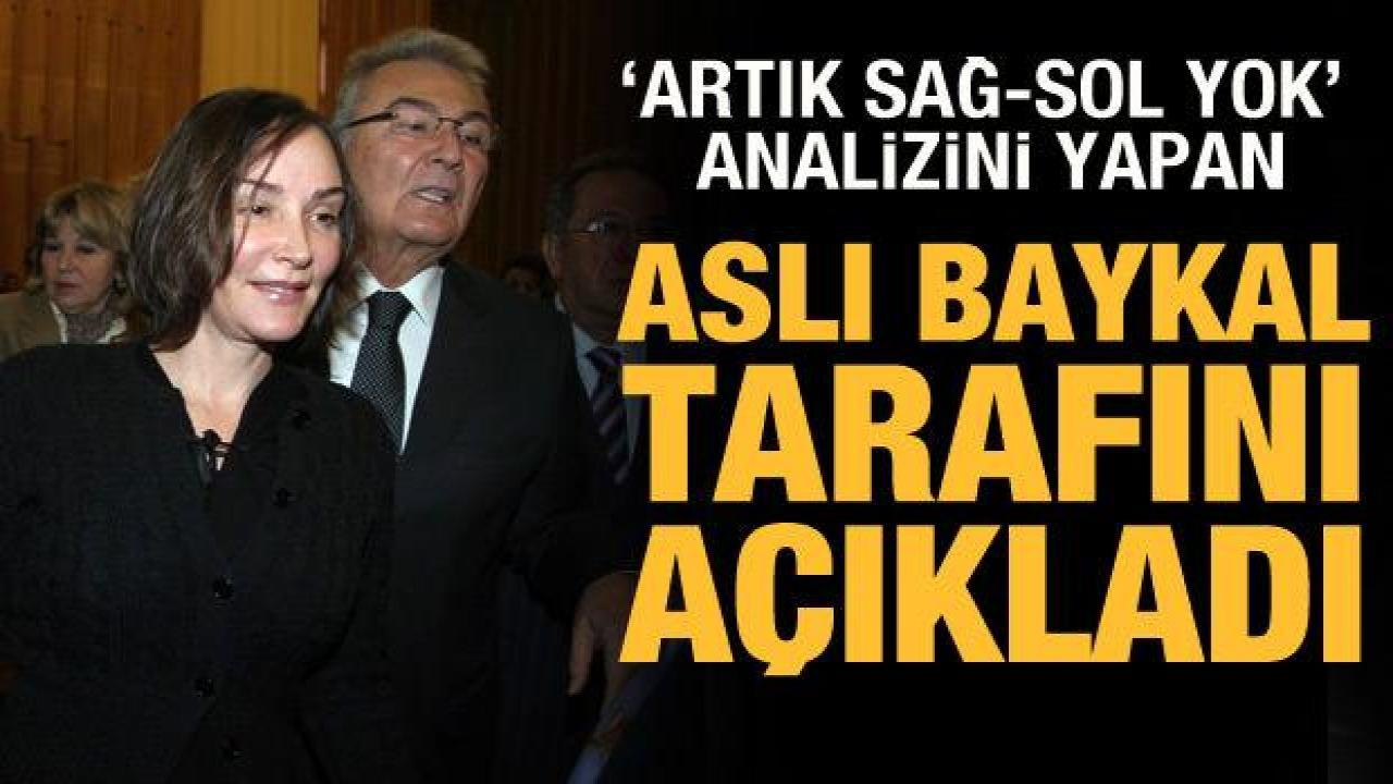 Aslı Baykal: Artık sağ-sol yok, milli ve gayrimilli var
