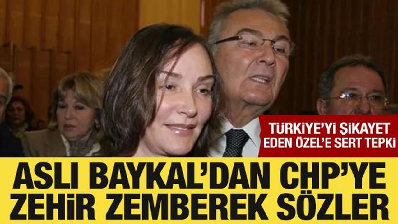 Aslı Baykal'dan CHP'ye zehir zemberek sözler