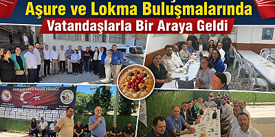 Aşure ve Lokma Buluşmalarında CHP Pendik'ten Birlik Mesajı
