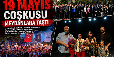 ATAŞEHİR 19 MAYIS COŞKUSUYLA TEK YÜREK OLDU