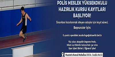 ATAŞEHİR BELEDİYESİ’NDEN POLİS ADAYLARI İÇİN HAZIRLIK KURSU