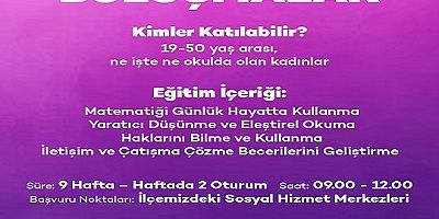 Ataşehir Belediyesi ve AÇEV'den Kadınlara Yönelik Güçlenme Programı