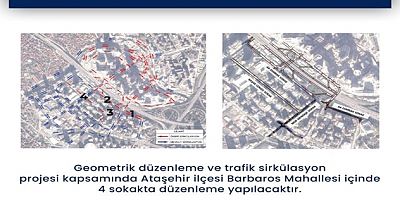 ATAŞEHİR’DE DÖRT SOKAKTA TRAFİK DÜZENLEMESİ