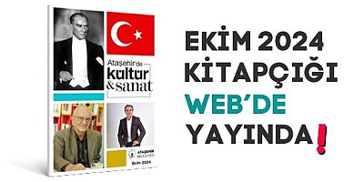 ATAŞEHİR’DE EKİM AYI KÜLTÜR - SANAT ETKİNLİKLERİYLE BAŞLIYOR