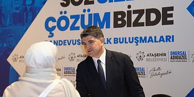 ATAŞEHİR'DE HALK BULUŞMALARI BAŞLADI