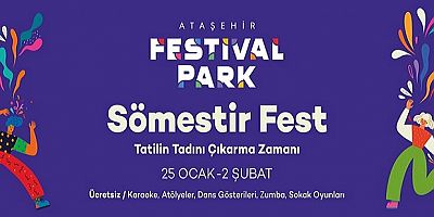 ATAŞEHİR FESTİVAL PARK’TA SÖMESTİR ETKİNLİKLERİ 