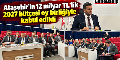 Ataşehir Meclisi’nde Eleştiriler ve Mesajlar, Bütçede Oy Birliği