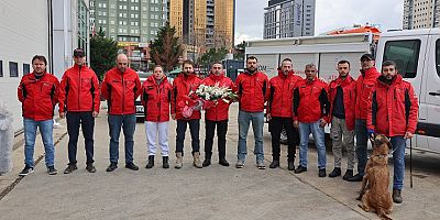 ATAŞEHİR’İN KAHRAMAN ARAMA KURTARMA EKİBİ “ATAK” İSTANBUL’A DÖNDÜ
