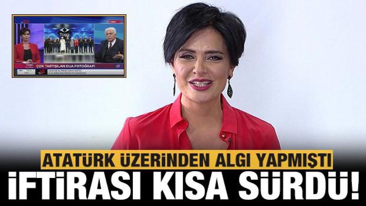 Atatürk üzerinden algı yapmıştı: Özlem Gürses'in İftirası kısa sürdü