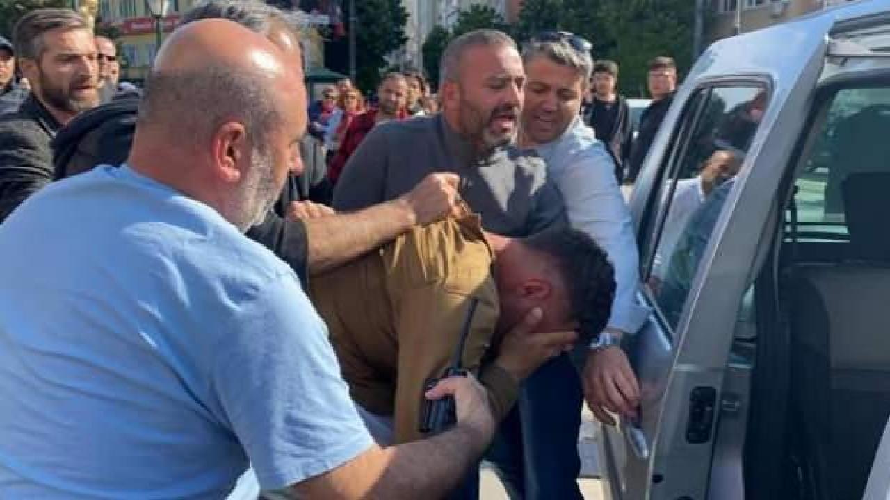 ATM'den 50 bin TL çalıp kaçtı; linçten polis kurtardı