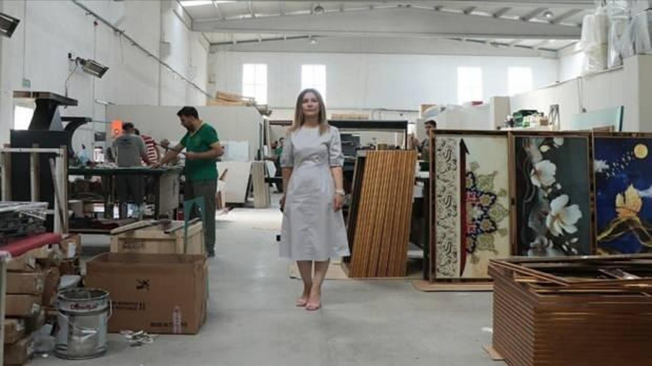 Atölyesinde aksesuar tasarımına başlayan kadın girişimci 20 ülkeye ihracat yapıyor