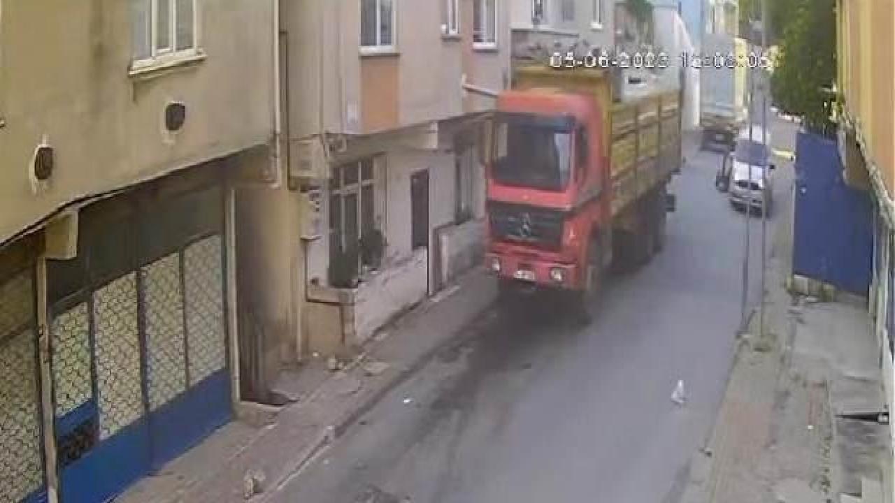 Avcılarda kadın araçtan yola atıldı