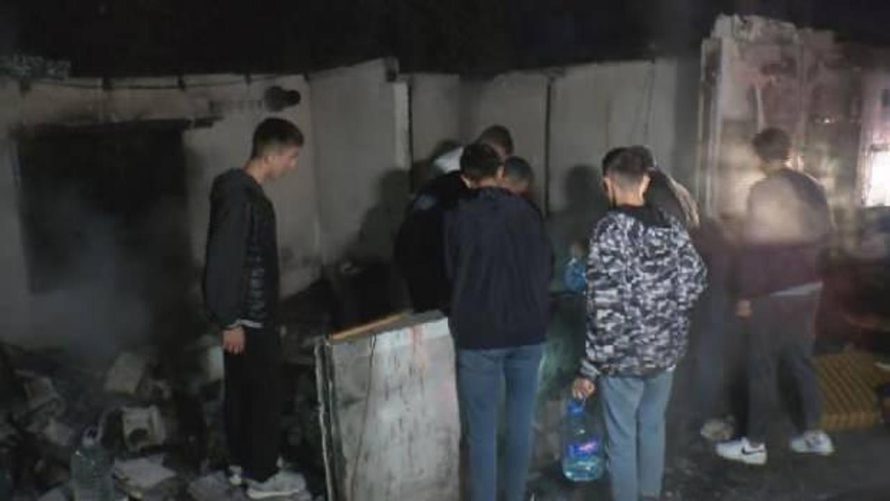Avcılar'da, restoranda yangın