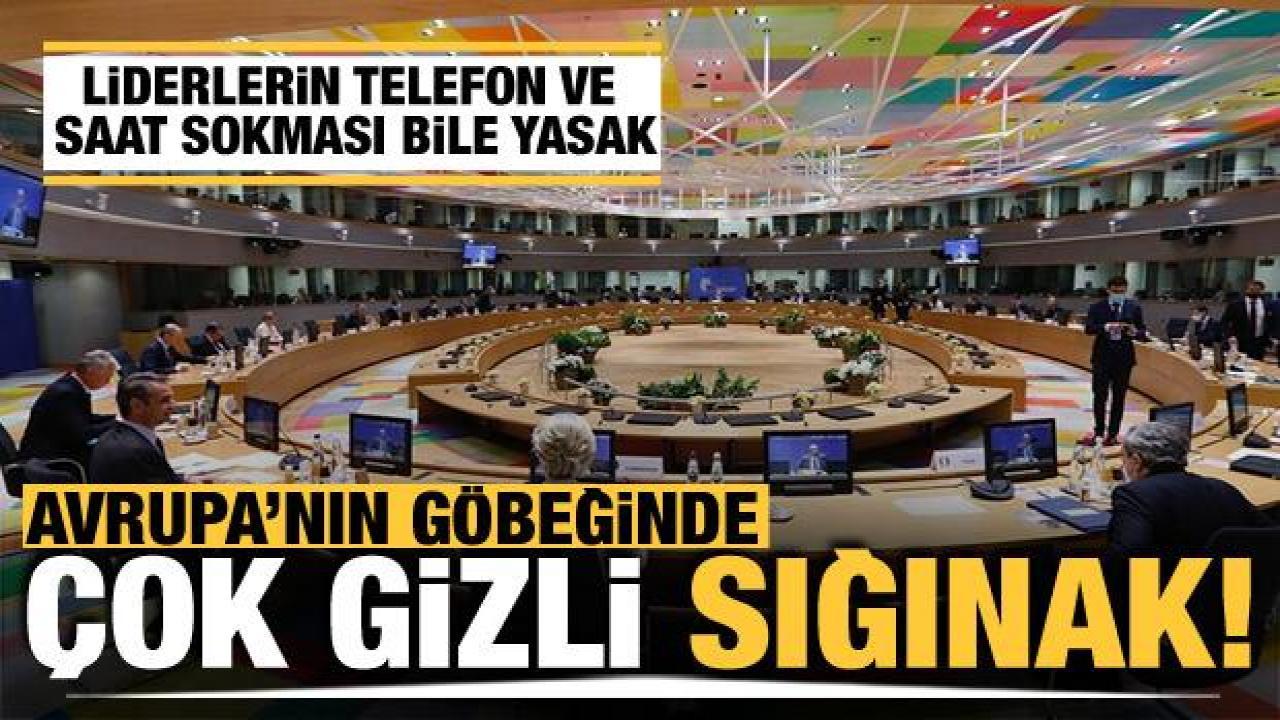 Avrupa Birliği 'çok gizli sığınak' inşa ediyor!