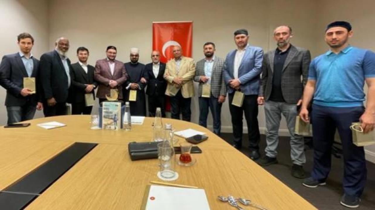 Avrupa Müslüman Forumu'ndan Cumhurbaşkanı Başdanışmanı Topçu'ya ziyaret