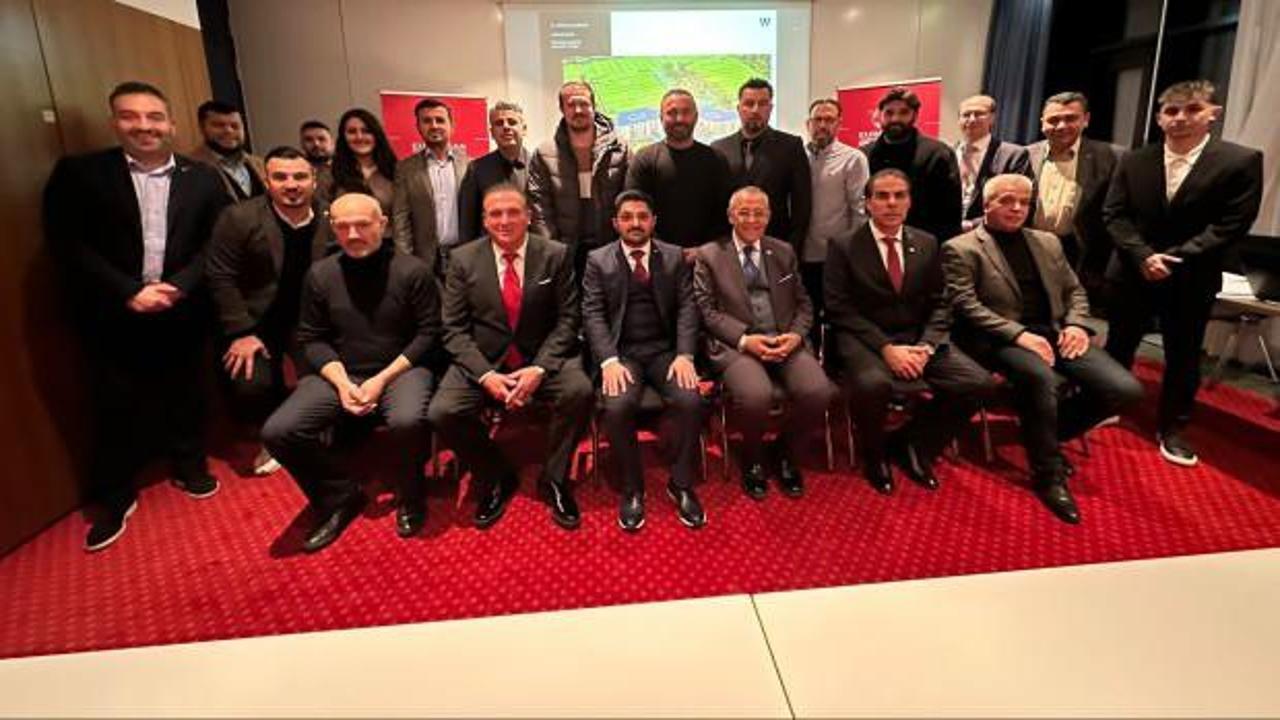 Avrupa Türk Futbol Federasyonu Başkanlığına Sedat Aydemir seçildi