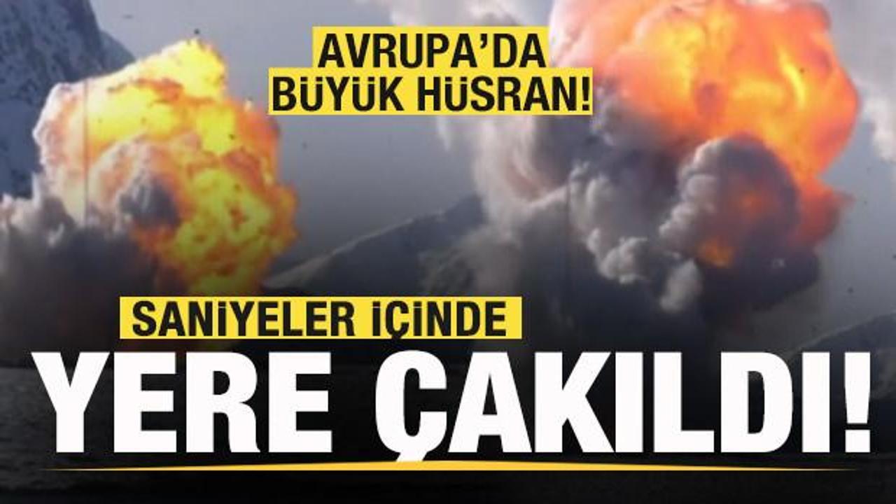 Avrupa'da büyük hüsran! Spectrum roketi saniyeler içinde yere çakıldı
