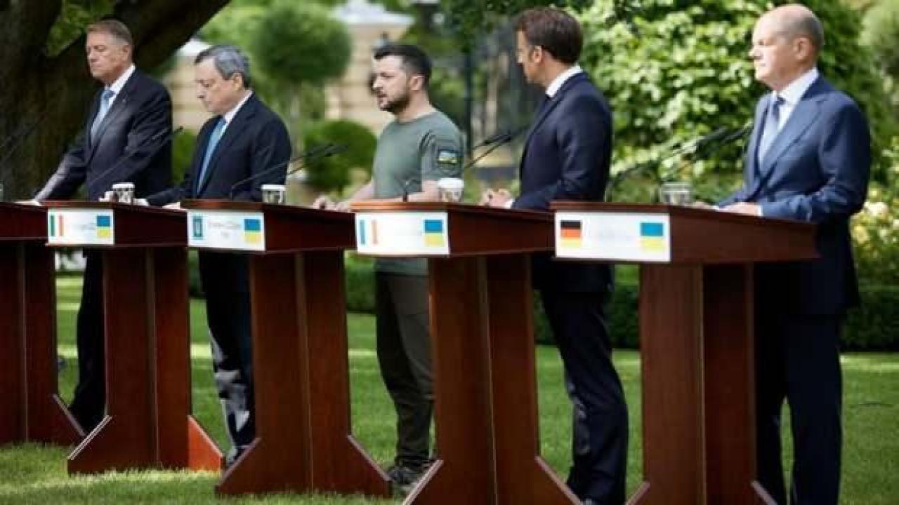 Avrupalı liderlerden Ukrayna’nın AB üyeliğine destek