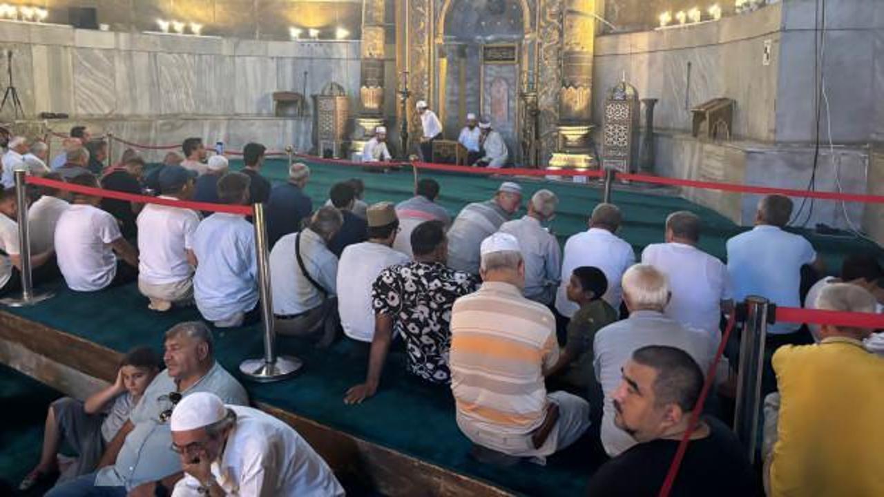 Ayasofya Camii’nde 15 Temmuz şehitleri için hatim duası okundu