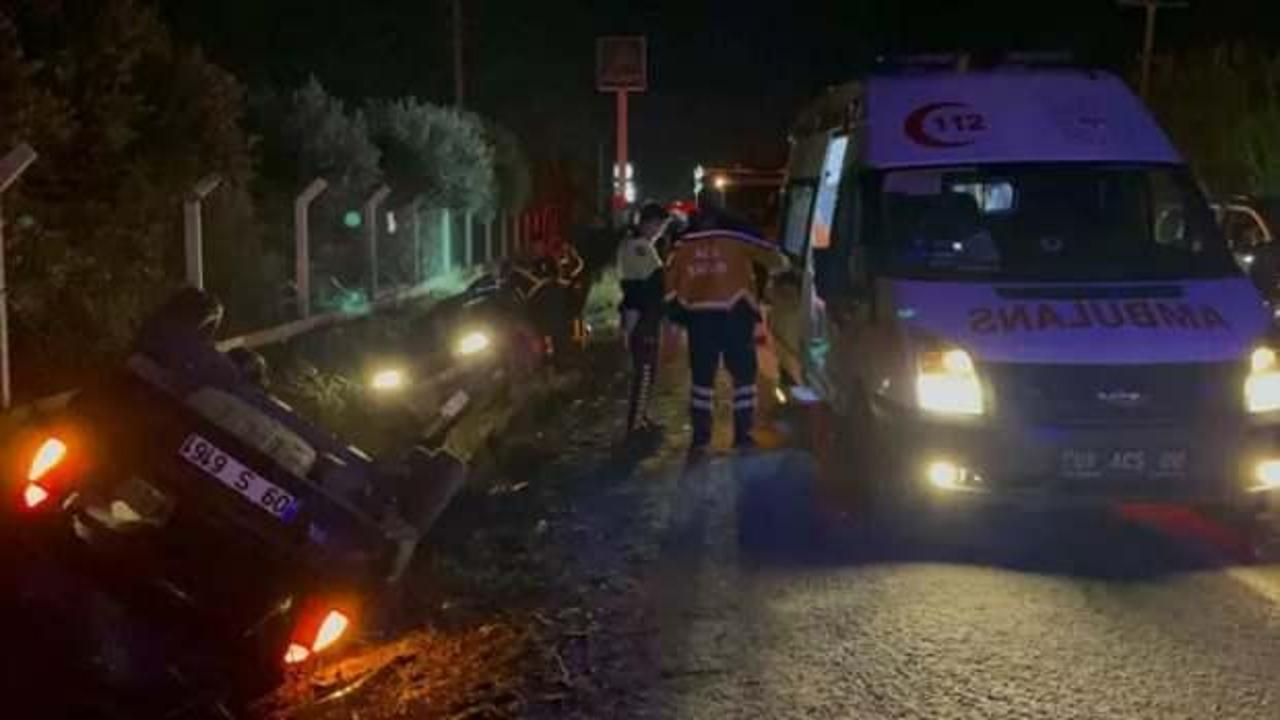 Aydın'da iki otomobil çarpıştı! Biri çocuk, 7 yaralı