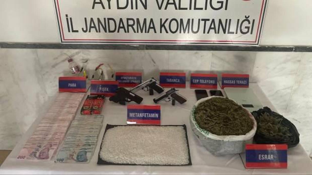 Aydın'da uyuşturucu operasyonu: 2 tutuklama