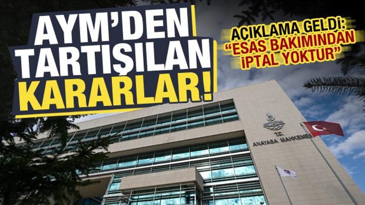 AYM'den tartışmalı 'rektör ataması' kararı!