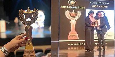Aynur Ayaz, 18. Altın Başarı Ödülleri’nde Büyük Onur Yaşadı!