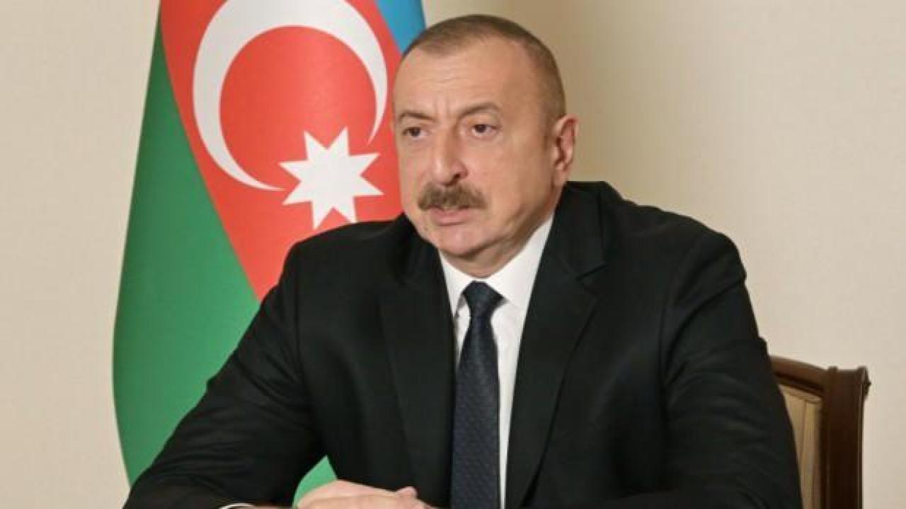 Azerbaycan bayrağı yakılmıştı! Aliyev'den sert tepki